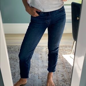 Paige straight leg jeans size 24 hoxton straight